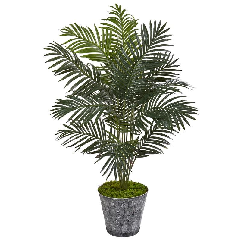58"  Paradise Palm Artificial Tree in Decorative Planter
