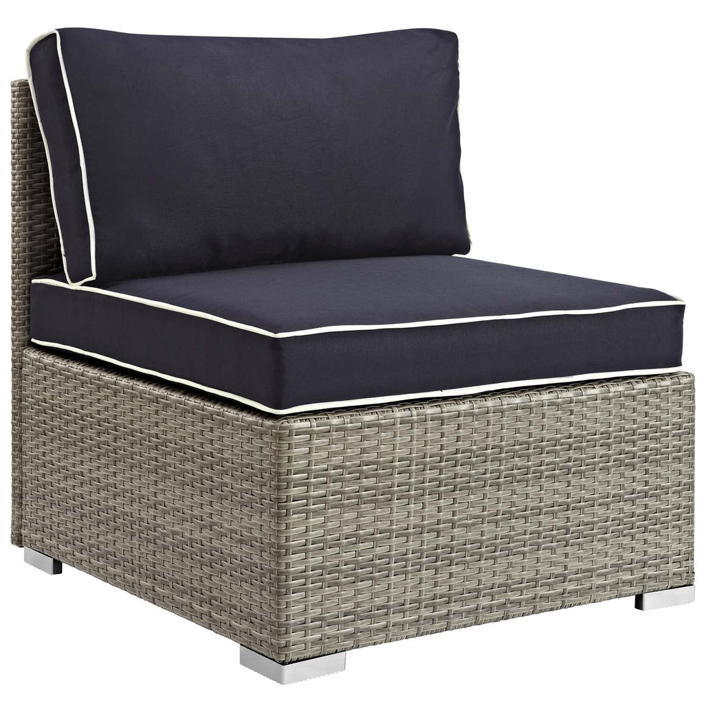 Repose Outdoor Patio Armless Chair by Modway