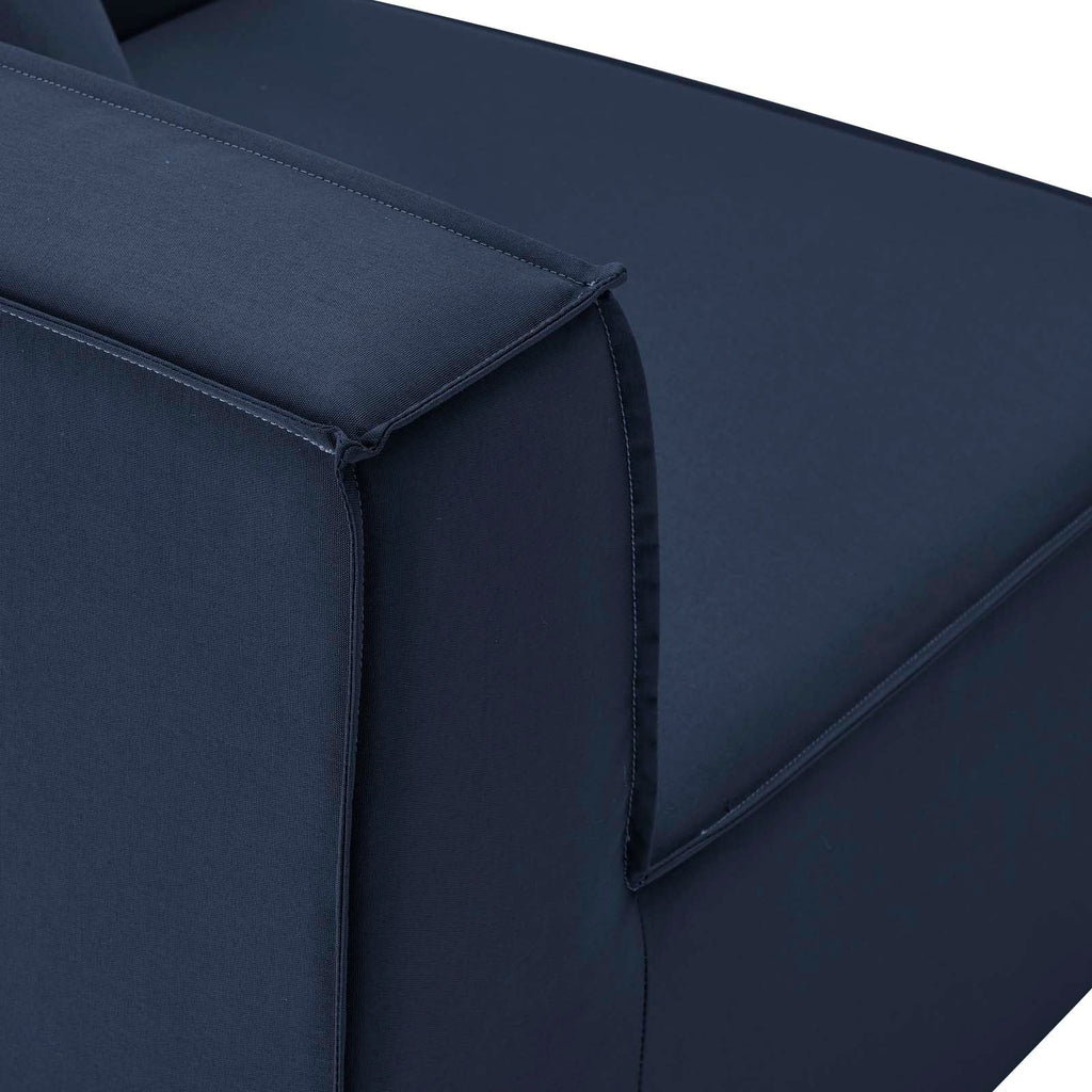 Saybrook 5-Piece Outdoor Patio Upholstered Sectional Sofa by Modway