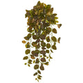 36"  Fittonia Hanging Bush Artificial Plant (Set of 2) (Real Touch)