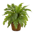 12"  Fern Artificial Plant in Basket