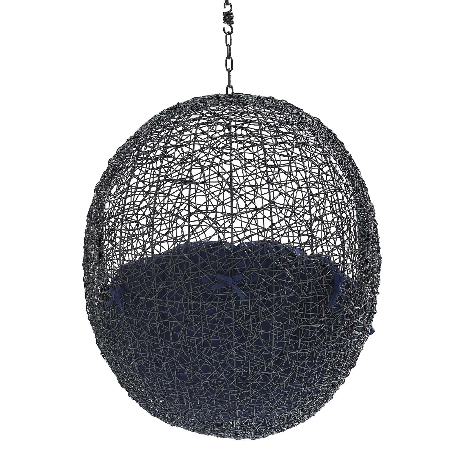 Encase Sunbrella¨ Fabric Swing Outdoor Patio Lounge Chair Without Stand by Modway