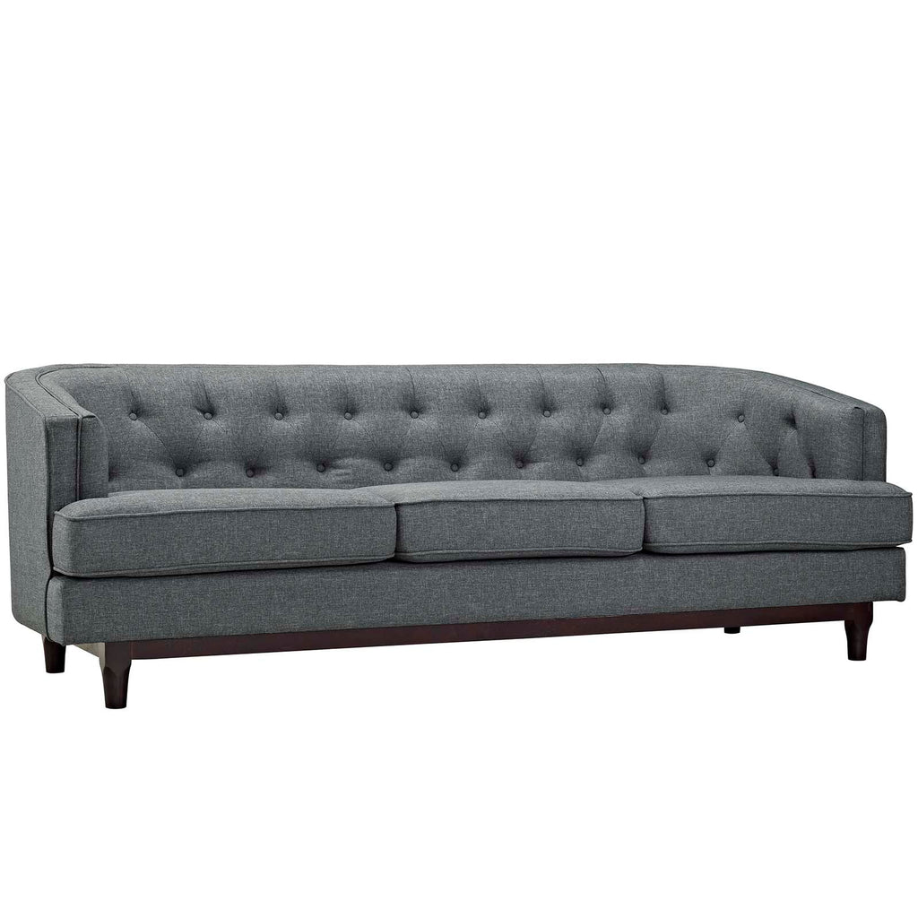 Coast Upholstered Fabric Sofa by Modway