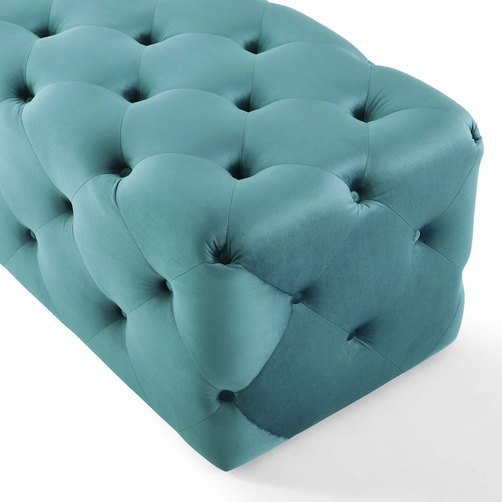 Amour 48" Tufted Button Entryway Performance Velvet Bench by Modway