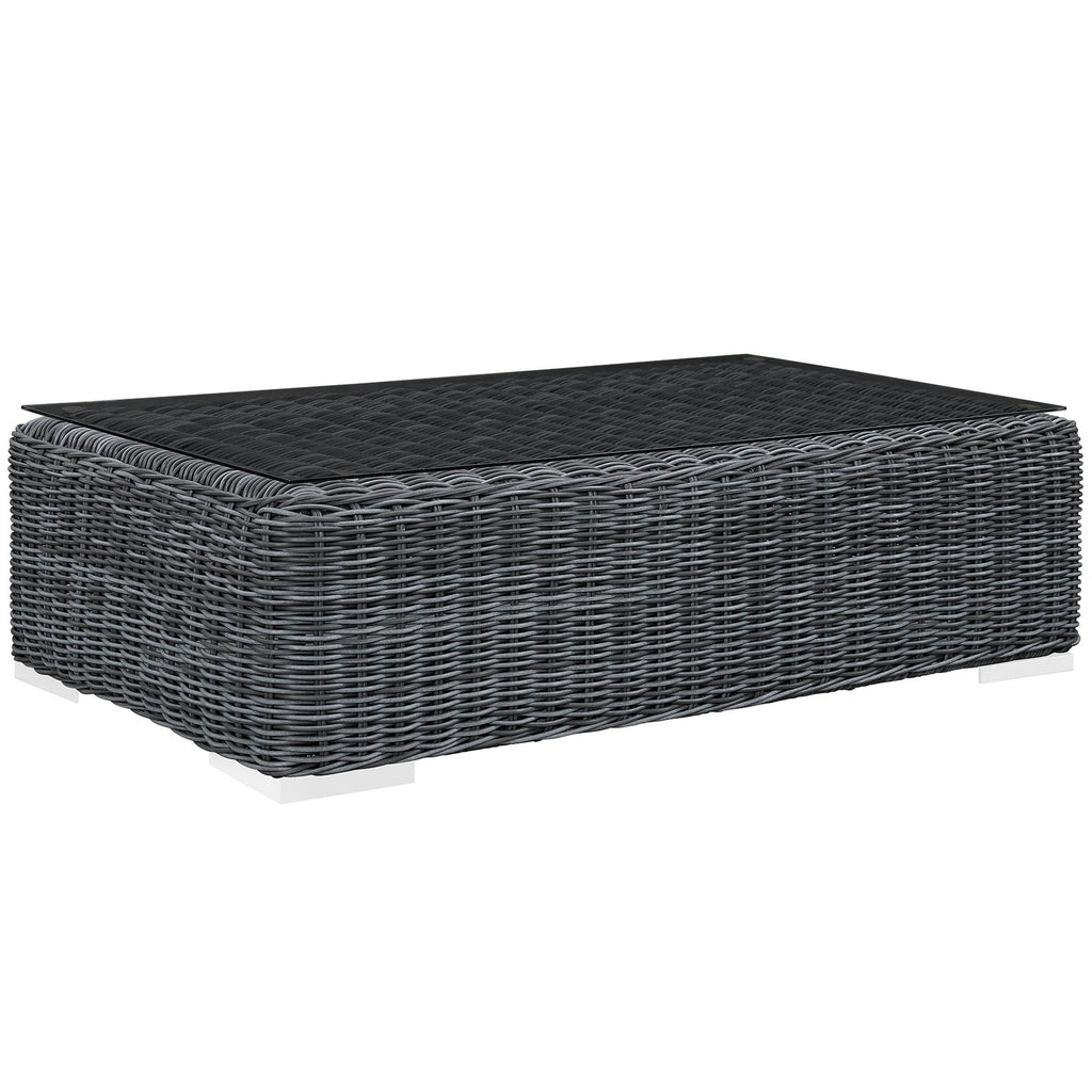 Summon 5 Piece Outdoor Patio Sunbrella¨ Sectional Set by Modway