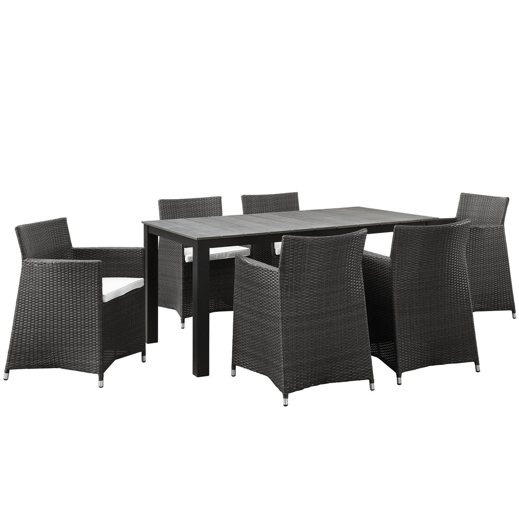Junction 7 Piece Outdoor Patio Dining Set by Modway