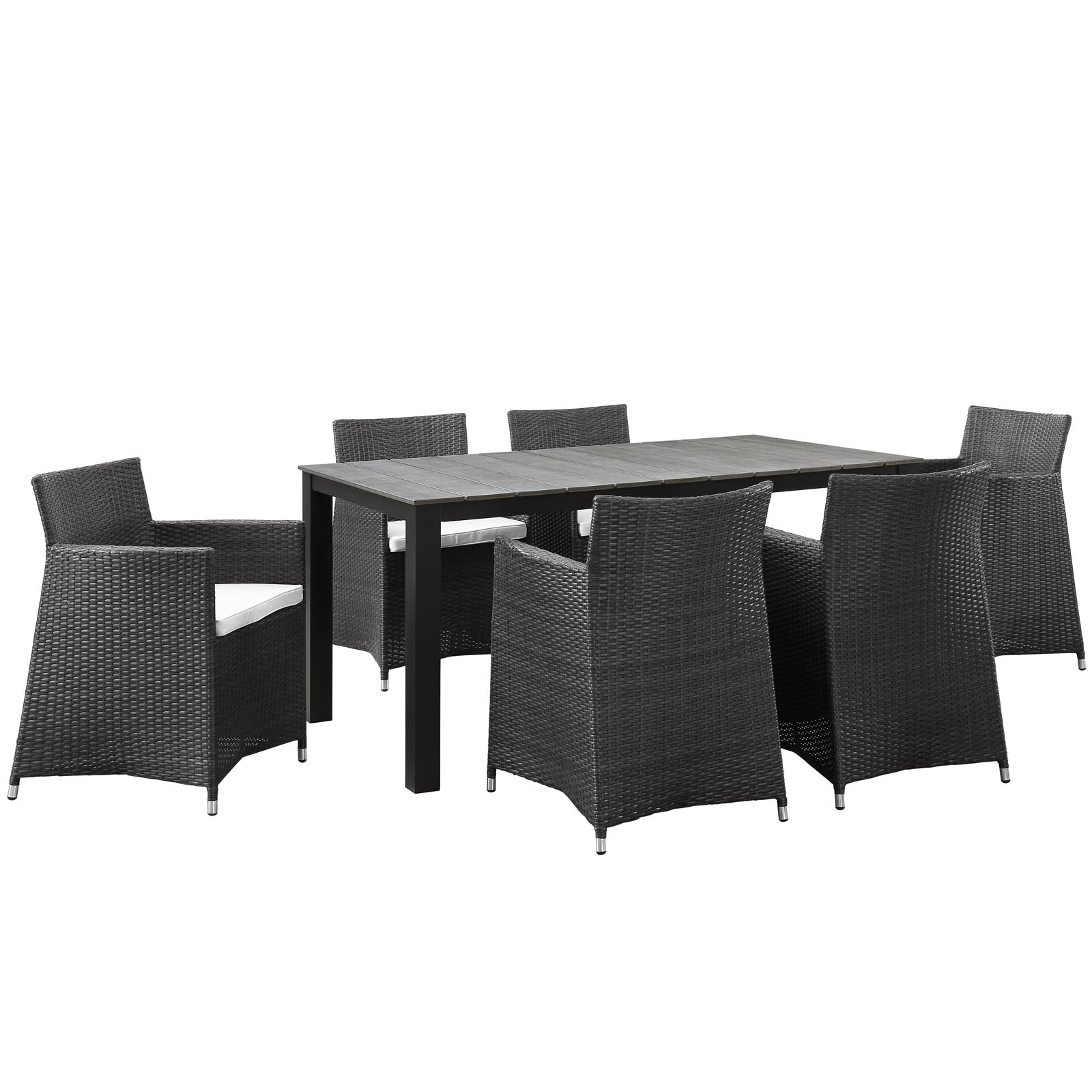 Junction 7 Piece Outdoor Patio Dining Set by Modway