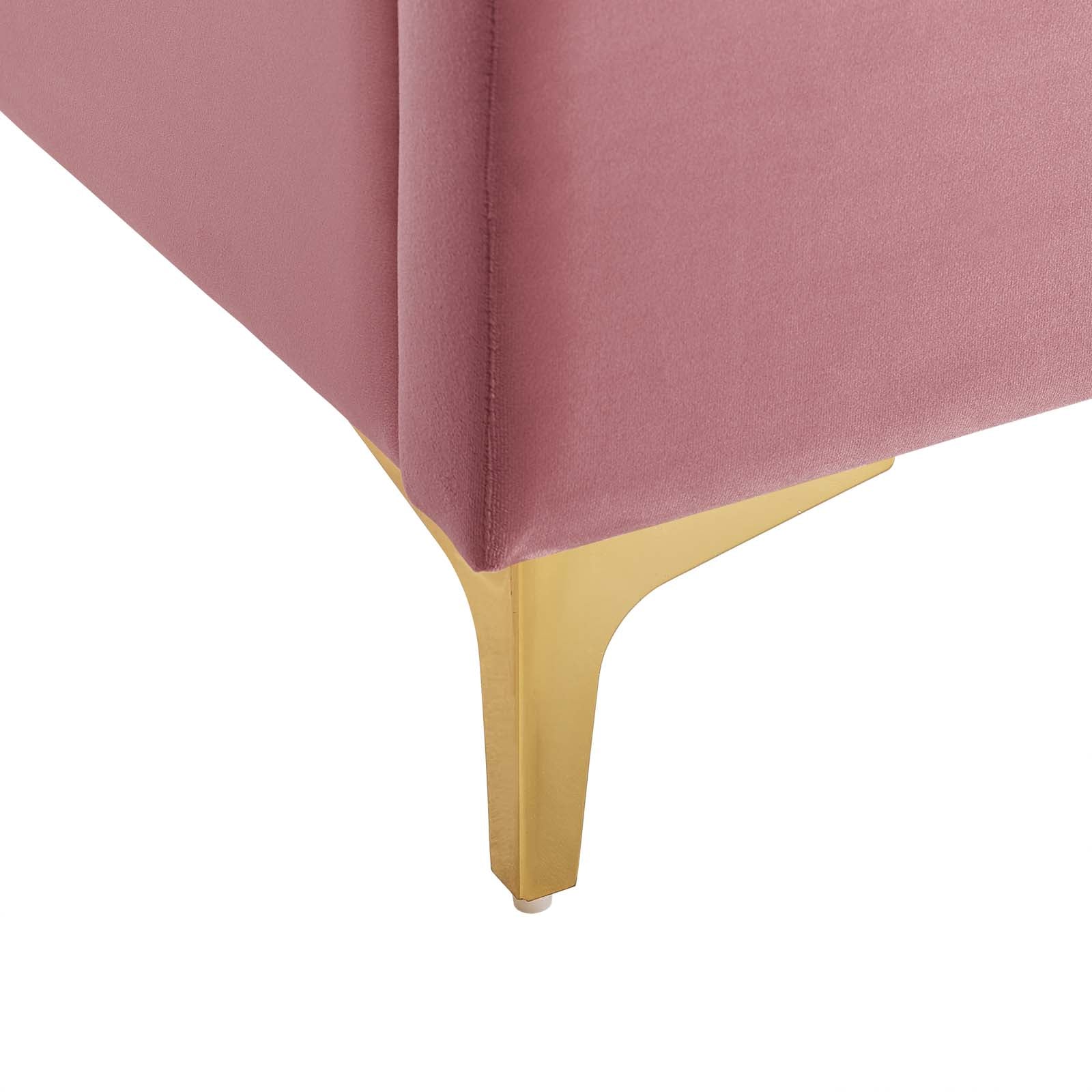 Olivia Performance Velvet Queen Platform Bed by Modway
