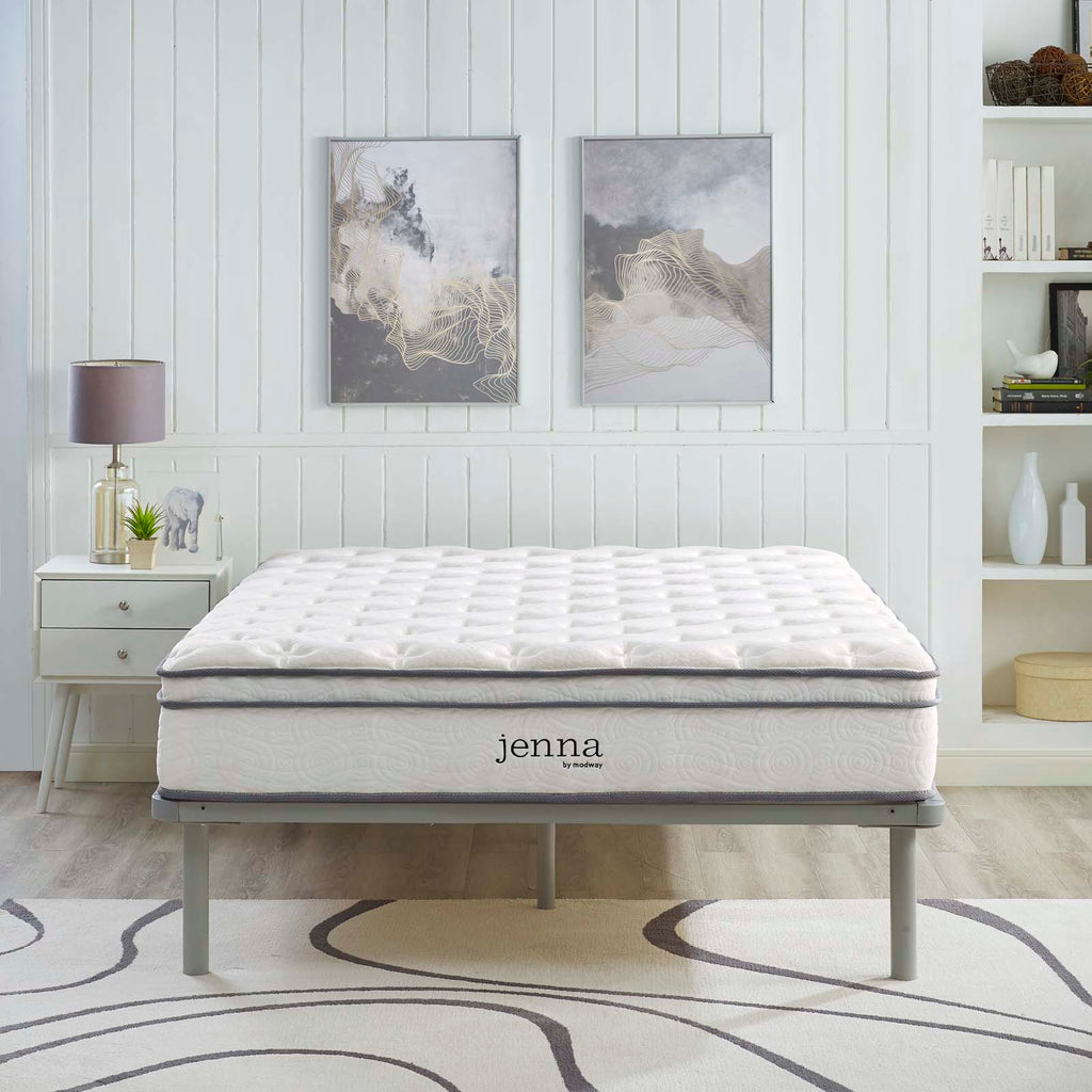 Jenna 10" Innerspring and Foam Full Mattress by Modway