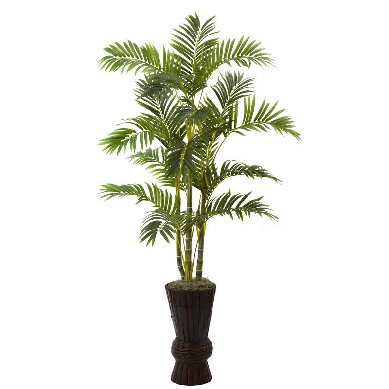 62"  Areca Tree w/Decorative Planter