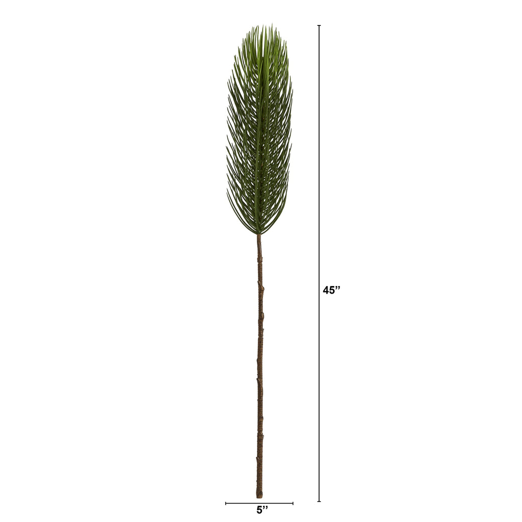 45" Pine Artificial Flower (Set of 3)