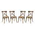 Gear Dining Side Chair Set of 4 by Modway