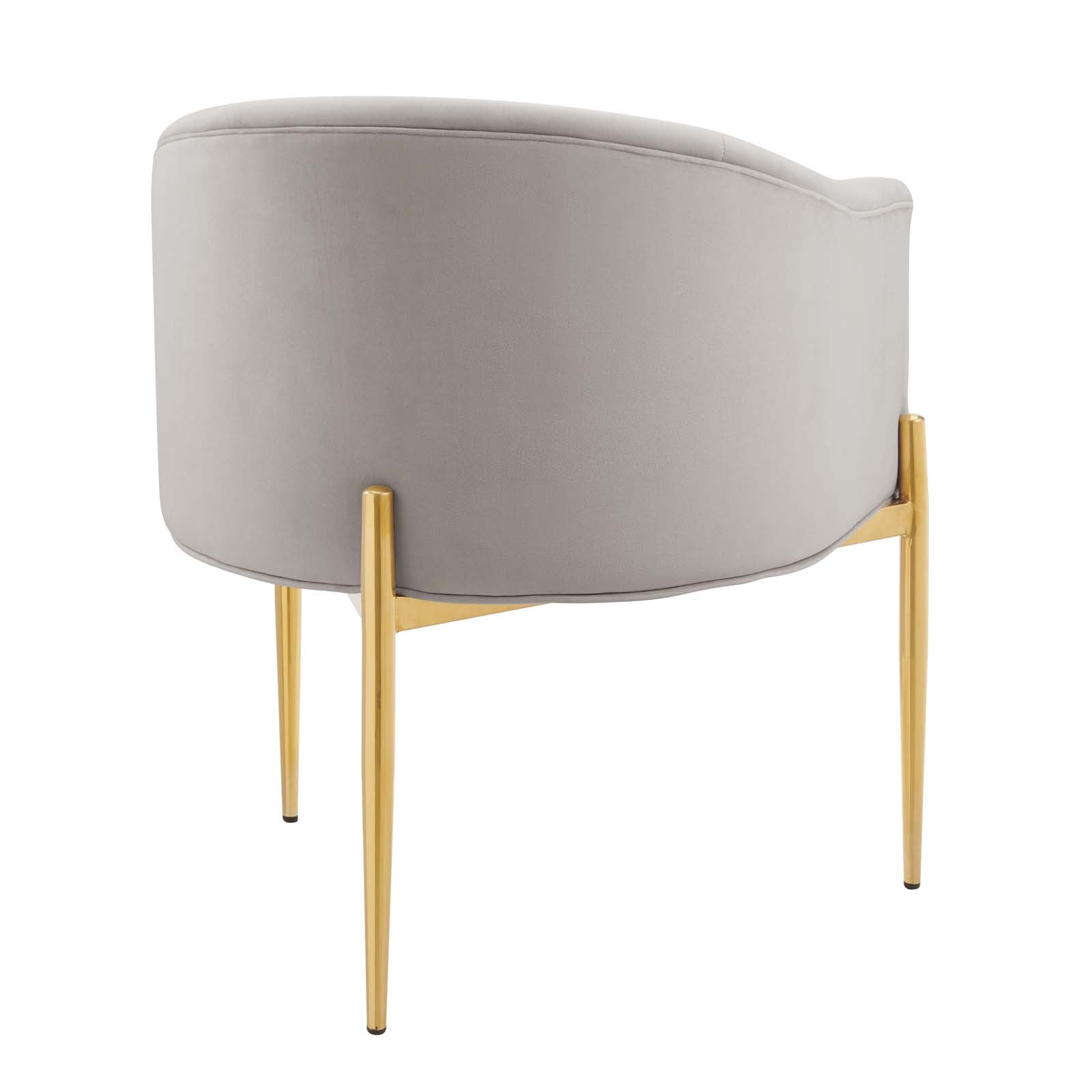 Savour Tufted Performance Velvet Accent Chairs Set of 2 by Modway