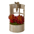 12"  Succulent Artificial Plant in Faucet Planter