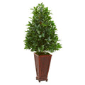 4'  Bay Leaf Artificial Topiary Tree in Decorative Planter