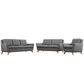 Beguile Upholstered Fabric Living Room Set Set of 3 by Modway