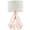 Precious Rose Gold Table Lamp by Modway