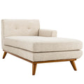 Engage Right-Facing Upholstered Fabric Chaise by Modway