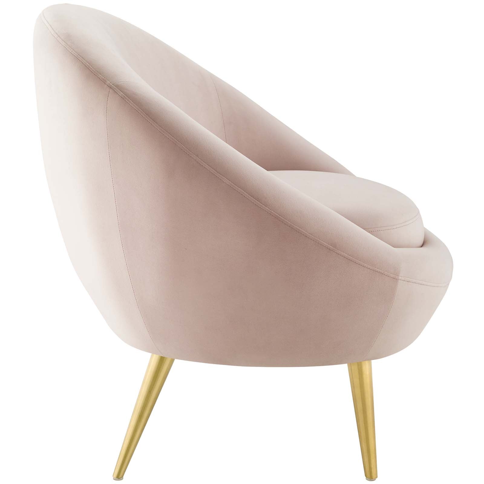 Circuit Performance Velvet Accent Chair Set of 2 by Modway
