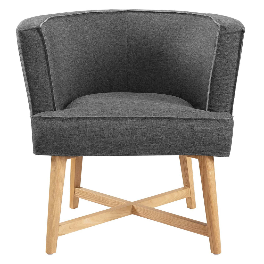 Anders Upholstered Fabric Accent Chair Set of 2 by Modway
