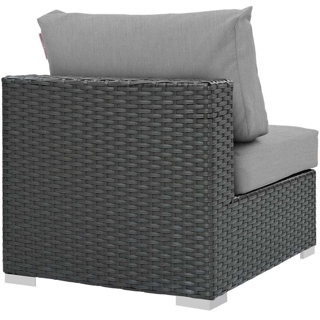 Sojourn Outdoor Patio Fabric Sunbrella¨ Armless by Modway