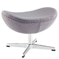 Glove Wool Ottoman by Modway
