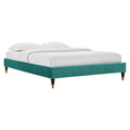 Harlow Performance Velvet Full Platform Bed Frame by Modway