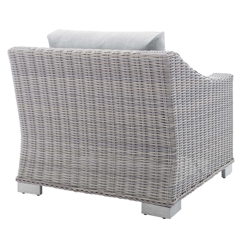 Conway Sunbrella¨ Outdoor Patio Wicker Rattan Armchair by Modway