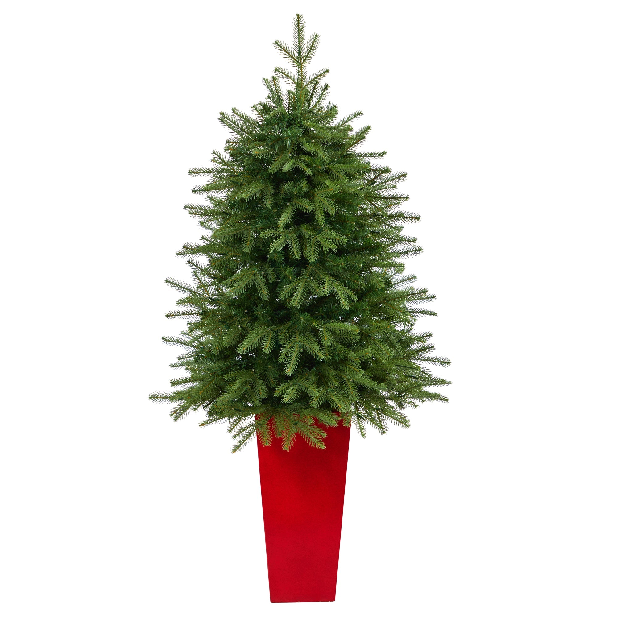 57' Vancouver Fir 'Natural Look' Artificial Christmas Tree w/ 250 Clear LED
