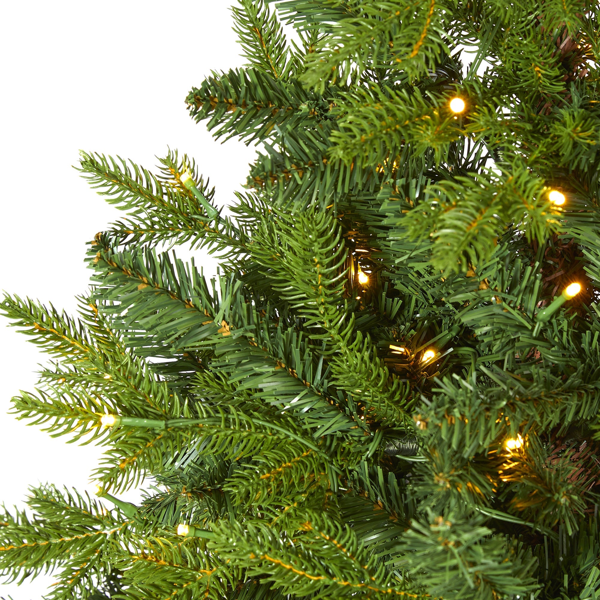 5' Fraser Fir 'Natural Look' Artificial Christmas Tree w/ 190 Clear LED Lights