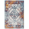 Reflect Nyssa Distressed Geometric Southwestern Aztec 5x8 Indoor/Outdoor Area Rug by Modway