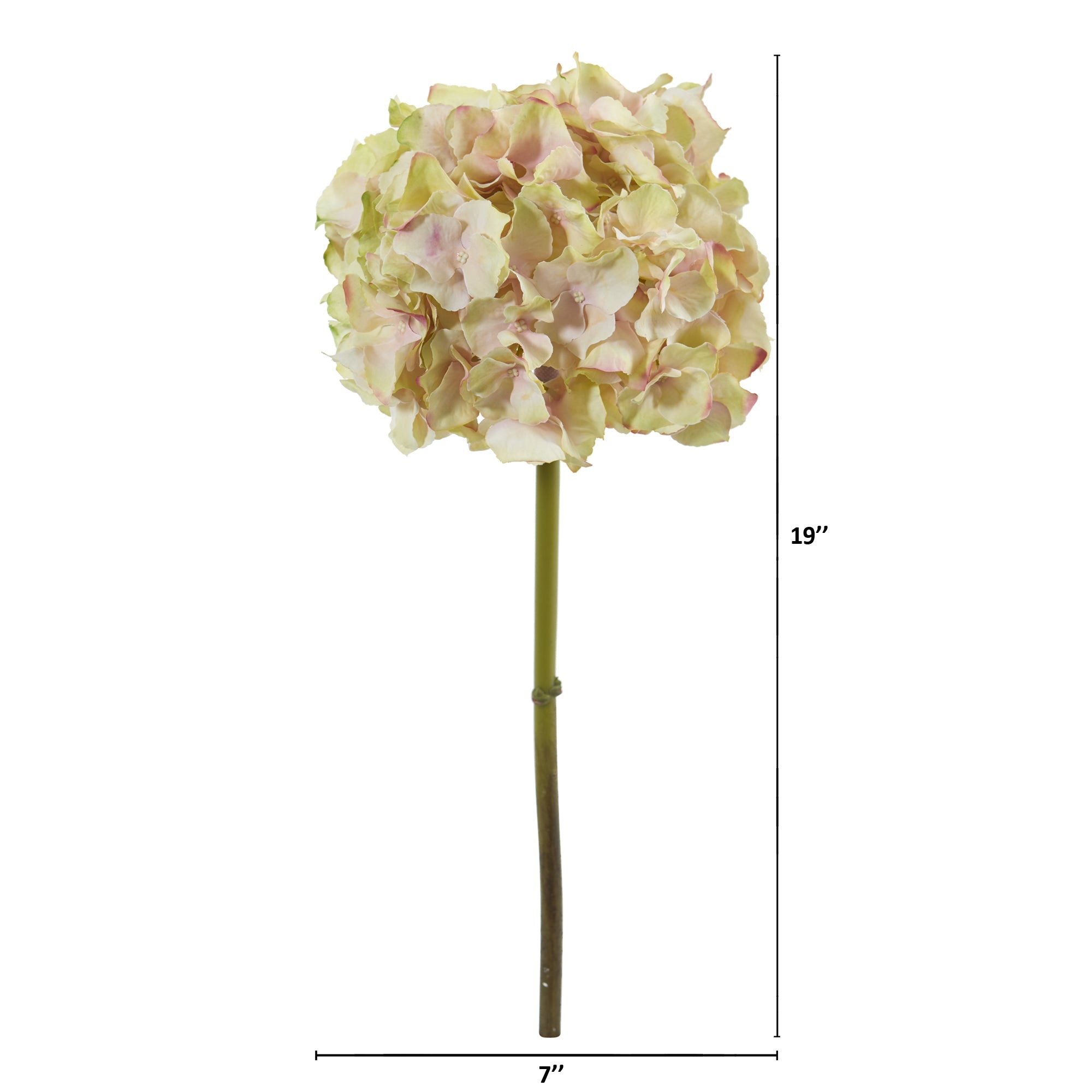 19" Hydrangea Artificial Flower (Set of 6)