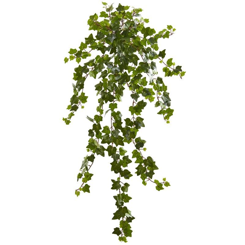 36"  Curly Ivy Artificial Hanging Plant (Set of 3)