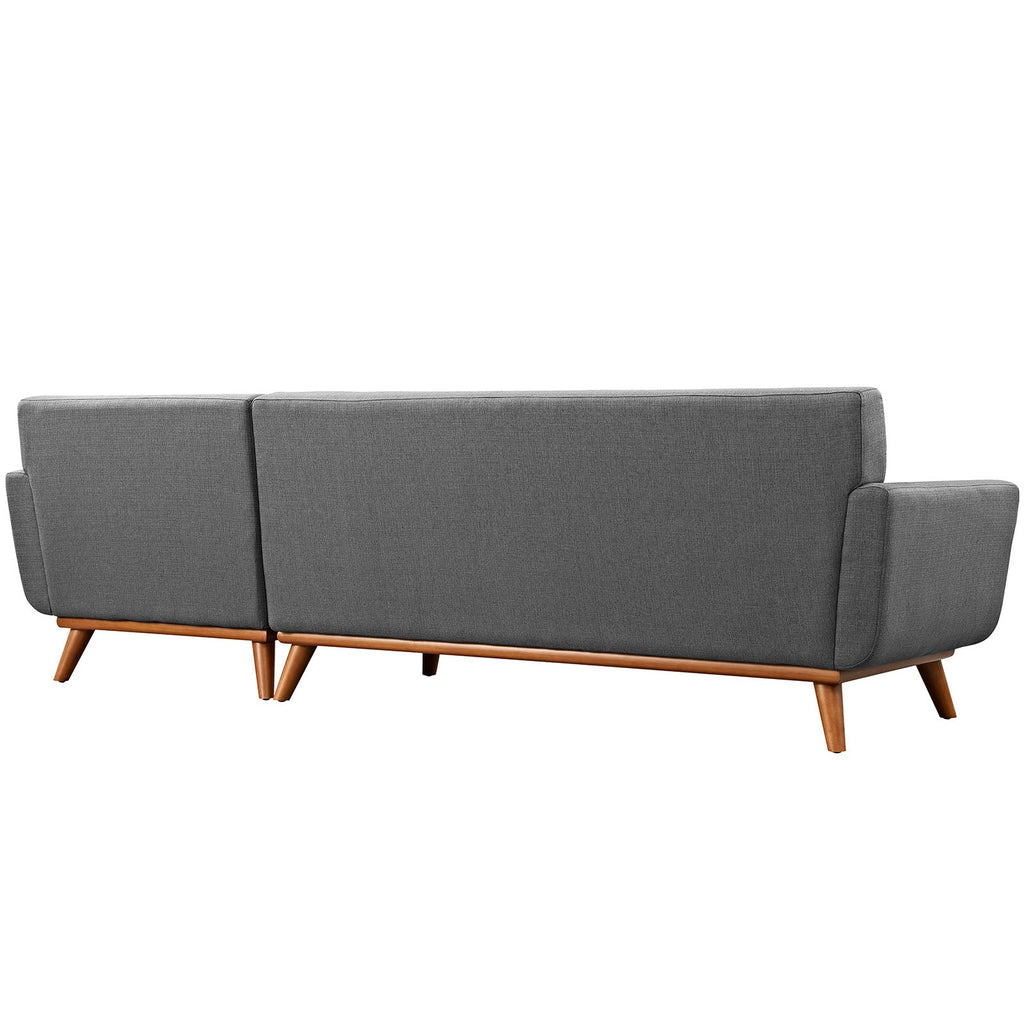 Engage Right-Facing Upholstered Fabric Sectional Sofa by Modway