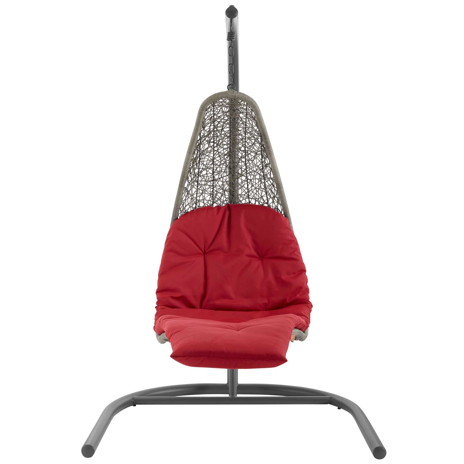 Landscape Hanging Chaise Lounge Outdoor Patio Swing Chair by Modway