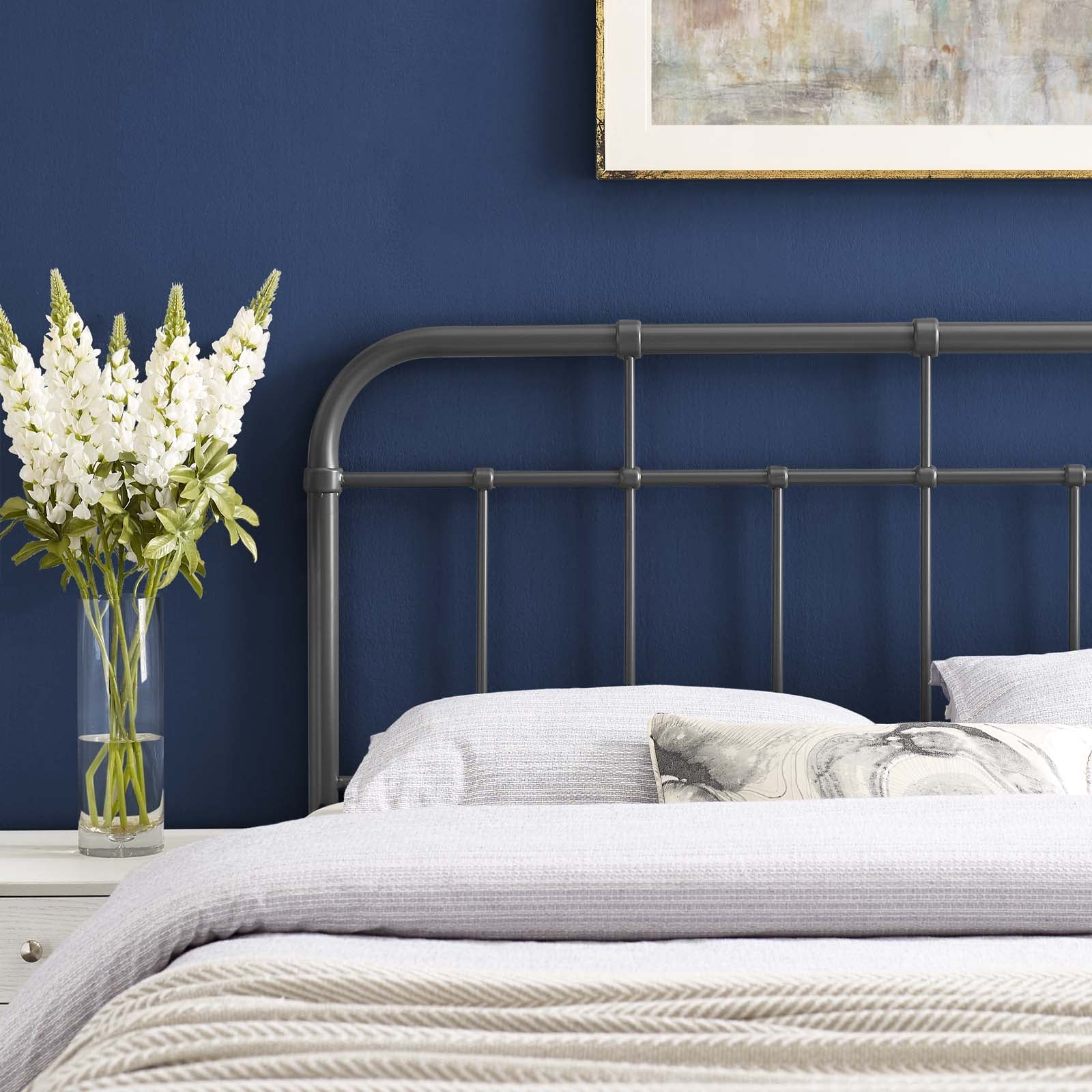 Alessia Metal King Headboard by Modway
