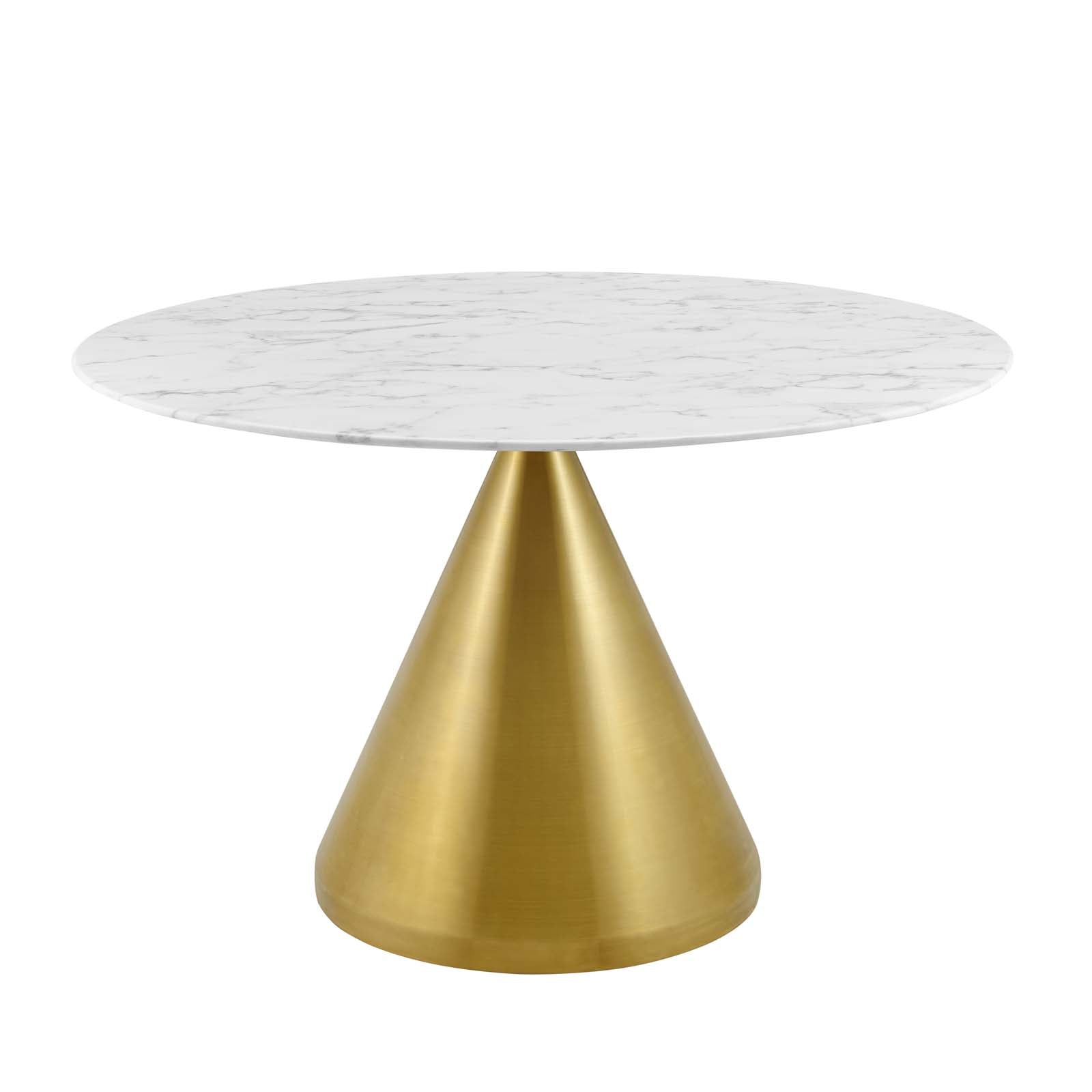 Tupelo 47" Artificial Marble Dining Table by Modway