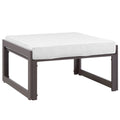 Fortuna Outdoor Patio Ottoman by Modway