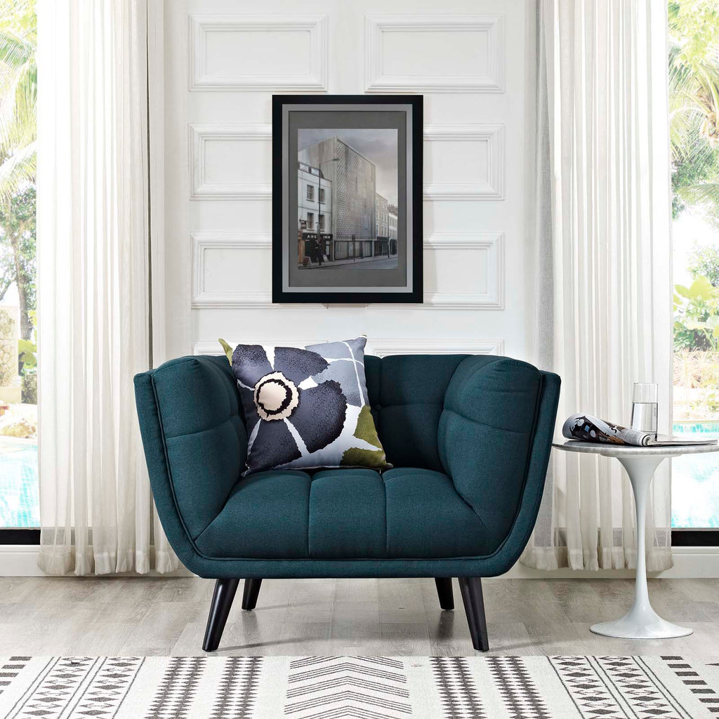 Bestow Upholstered Fabric Armchair by Modway