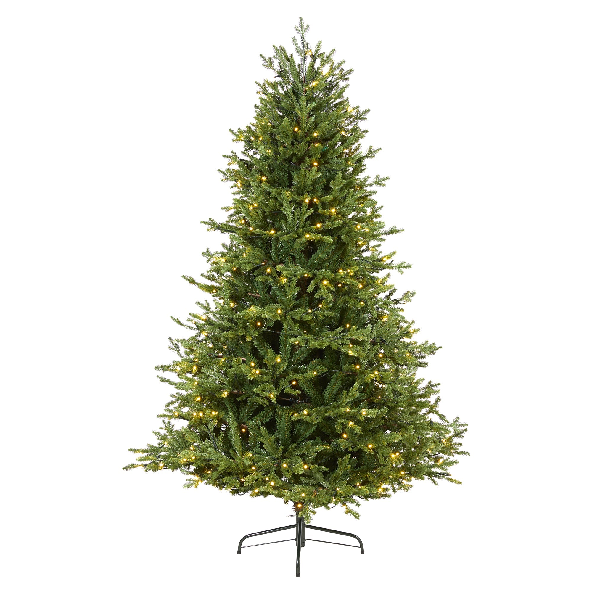 6' Wyoming Spruce Artificial Christmas Tree w/ 400 Clear LED Lights