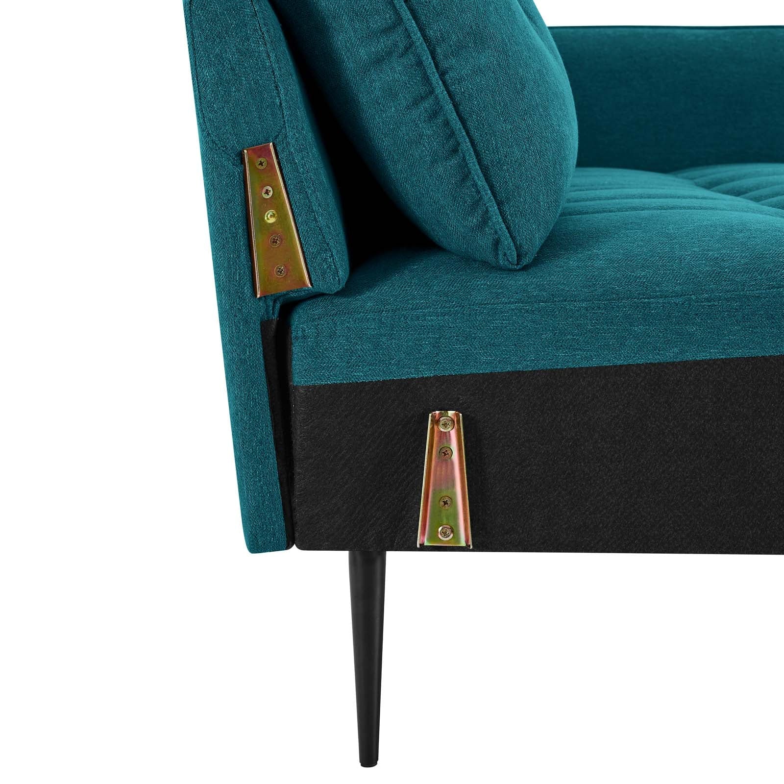 Cameron Tufted Fabric Sofa by Modway