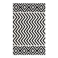 Ailani Geometric Chevron / Diamond 8x10 Area Rug by Modway