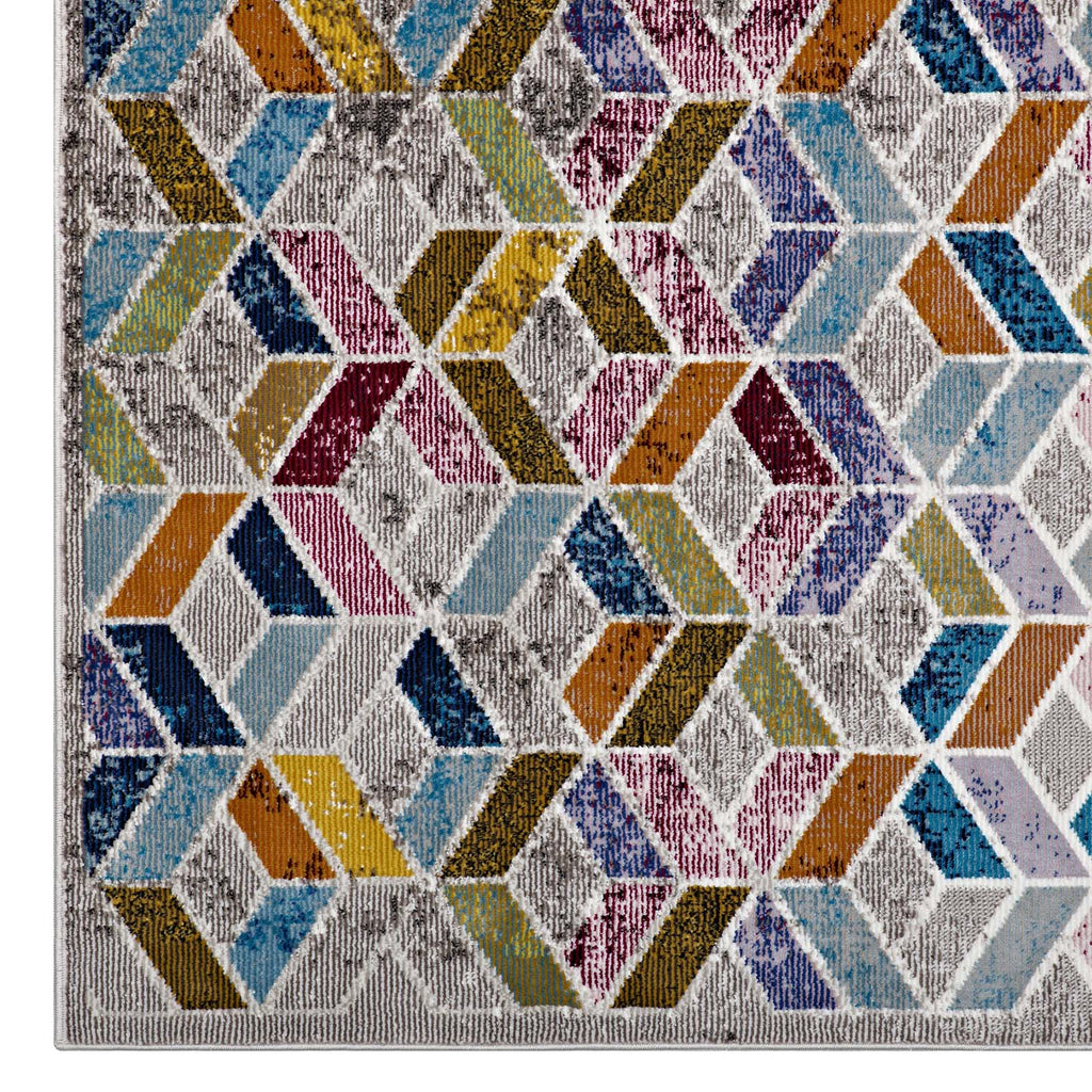Laleh Geometric Mosaic 4x6 Area Rug by Modway