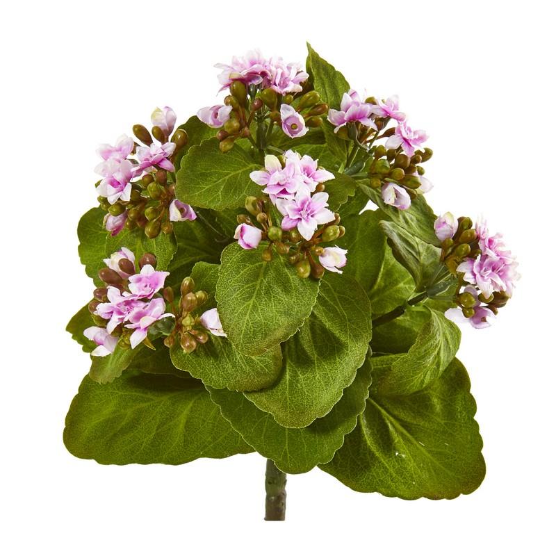 8"  Kalanchoe Artificial Bush Flower (Set of 6)