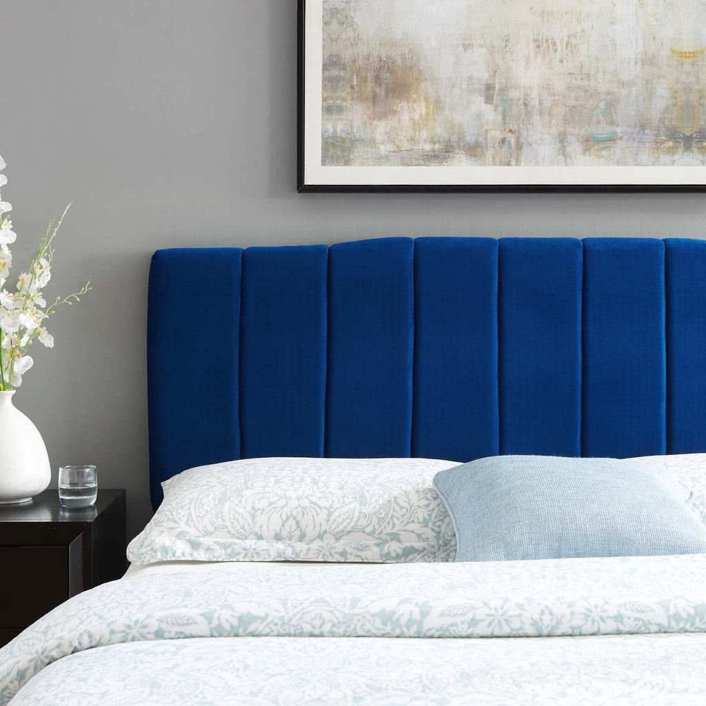 Camilla Channel Tufted Performance Velvet King/California King Headboard by Modway