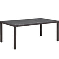 Convene 70" Outdoor Patio Dining Table by Modway