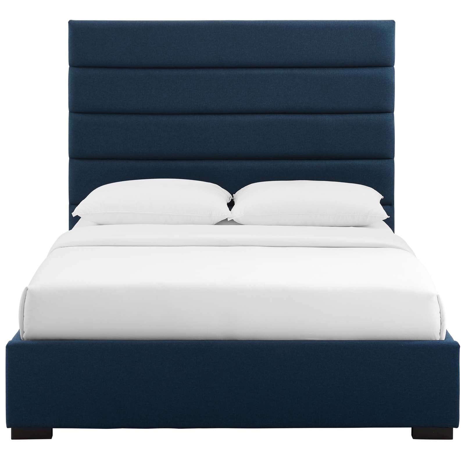 Genevieve Upholstered Fabric Queen Platform Bed by Modway