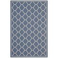 Avena Moroccan Quatrefoil Trellis Indoor and Outdoor 8x10 Area Rug by Modway