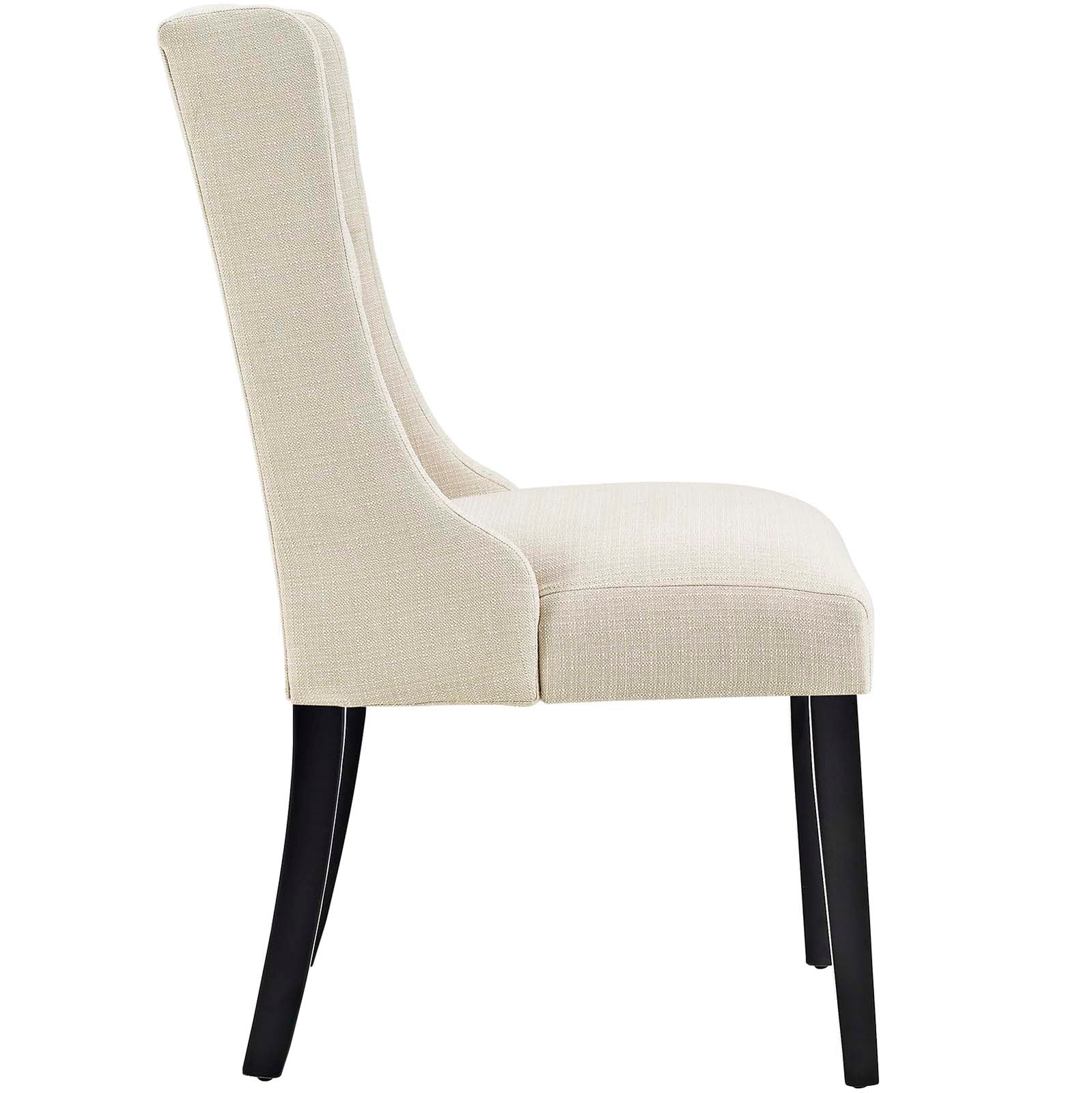 Baronet Button Tufted Fabric Dining Chair by Modway