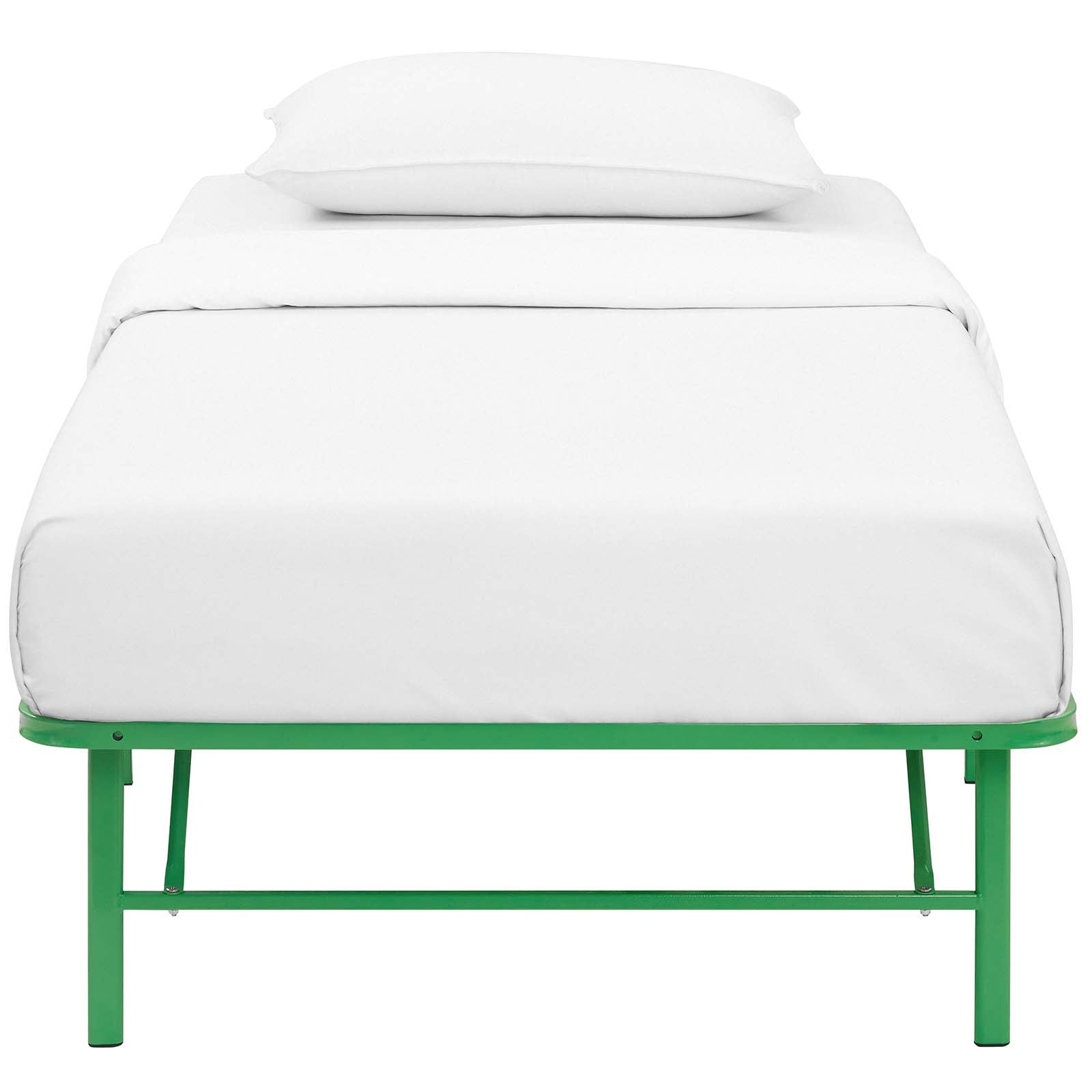 Horizon Stainless Steel Twin Bed Frame by Modway